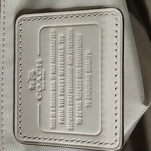 Coach Signature Satchel Long Strap - Picture 14 of 16